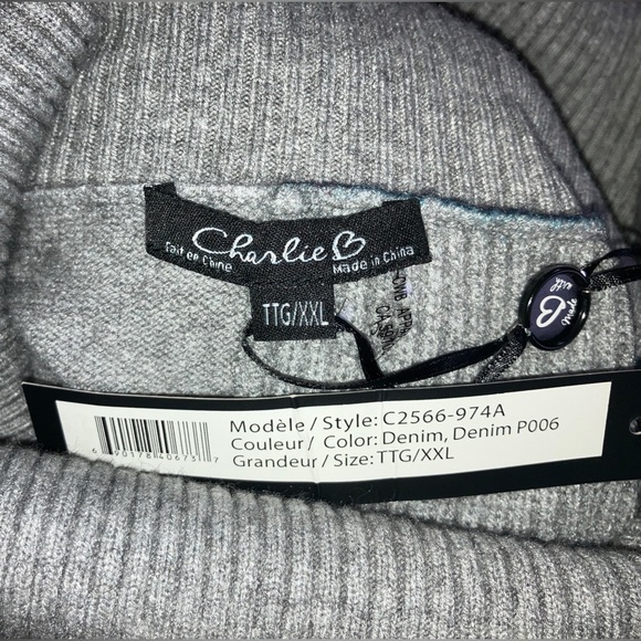NWT Charlie B ombré sweater wms sz xxl - Picture 4 of 4